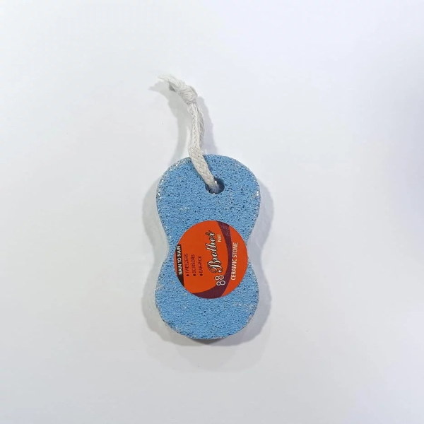88 Brother BPS-01C Natural Pumice Stone – Foot Care Scrubber for Removing Dead Skin, Cracked Heels & Calluses