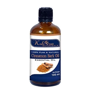 100% Pure & Natural & Undiluted Cinnamon Bark Essential Oil (Cinnamomum Zeylanicum) for Hair & Skin Care - Steam Distilled (100 ml)