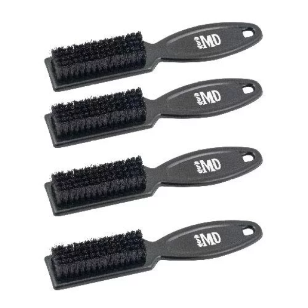 4-Pack Clipper Cleaning Brush Set – Barber Tool for Cleaning Hair Clippers & Blades, Removal of Hair Residue, Grooming Maintenance Brush Kit for Trimmers & Clippers