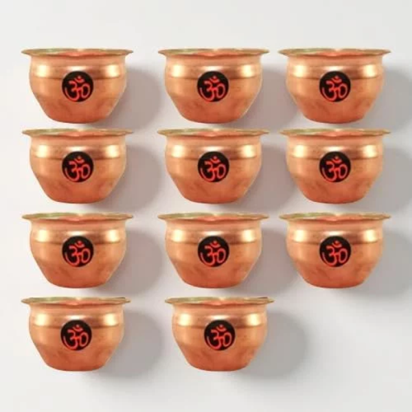 11 Copper Pots Shudh Ganga Jal Holy Water from Haridwar for Pooja, Home & Temple Use | Pure Gangajal for Janmashtami, Sawan, and All Religious Rituals - Image 2