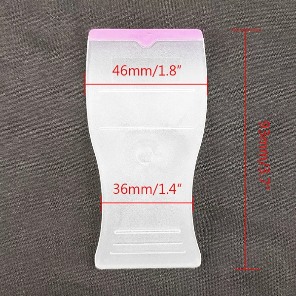 12 Pcs Hair Wax Cleansing Spatulas Plastic S-Shaped Makeup Cosmetic Mask Scraper Waxing Applicator Beauty Tools, Random Color - Image 2