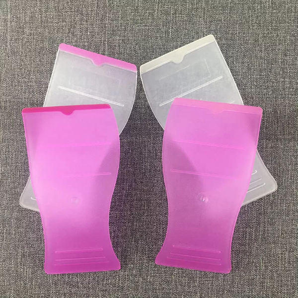 12 Pcs Hair Wax Cleansing Spatulas Plastic S-Shaped Makeup Cosmetic Mask Scraper Waxing Applicator Beauty Tools, Random Color - Image 4