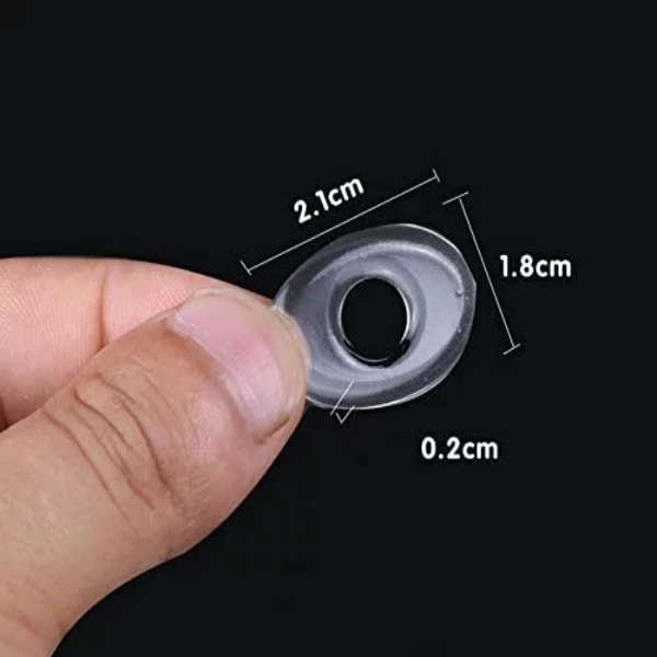36PCS/6 Sheets Transparent Gel Oval Foot Corn Cushions Relief Rings Gel Pads Caps Self-Adhesive Anti-Friction Remover Shoes Stick Protector - Image 4