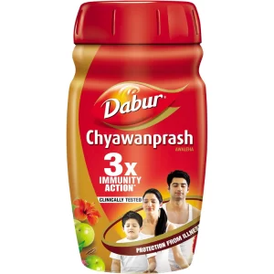 Dabur Chyawanprash - 1.5kg | 3X Immunity Action | With 40+ Ayurvedic Herbs | Helps Build Strength & Stamina | Builds Overall Health | Ayurvedic Health Supplement | Good for Digestion & Respiration