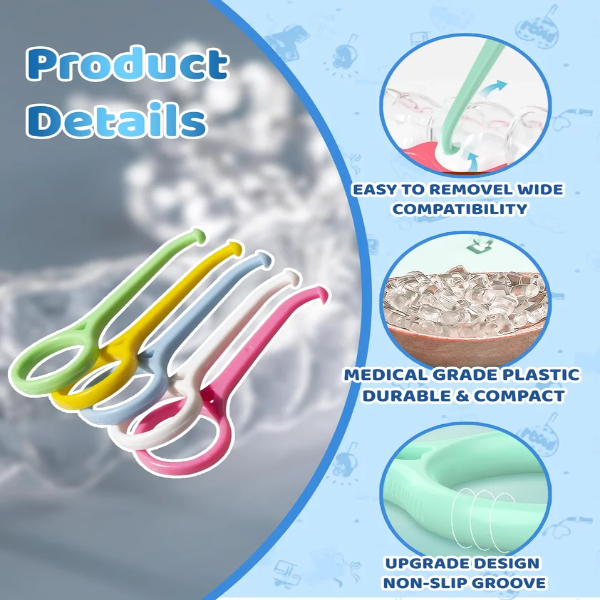 10 Pcs Teeth Cleaning Tools, Dental Floss, Floss for Teeth Retainer Remover Suitable for Both Men and Women Compact and Portable(7.7 * 2.5cm/3.03 * 0.98in) - Image 3