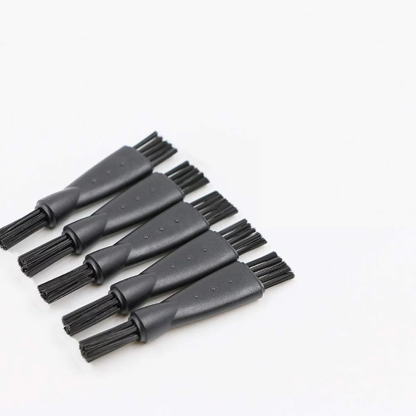 20 Pieces General Shaver Cleaning Brushes Replacement Double Ended Electric Shaver Razor Cleaning Brushes Black - Image 2