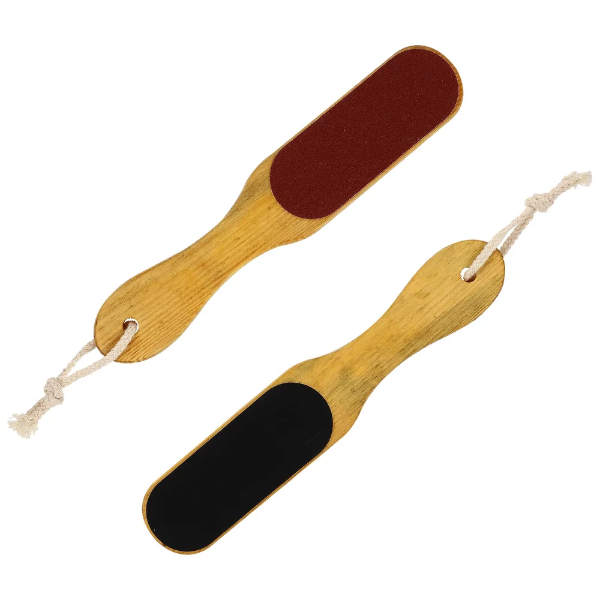 2Pcs Foot Care Dead Skin Remover Callus Double Side Tools Decor - Image 4