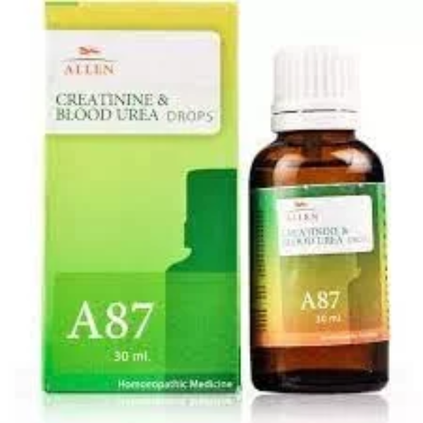 A87 Creatinine & Blood Urea Support Drops (30ml) – Herbal Liquid Formula for General Wellness Support & Daily Health Care