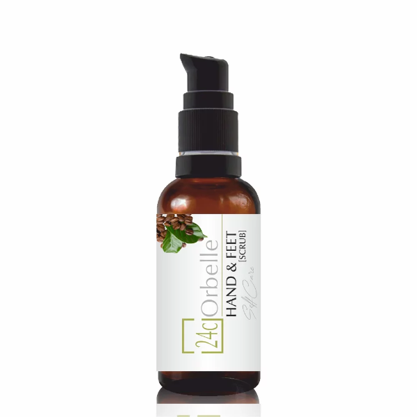 24cOrbelle Elixir Hand & Feet Scrub, 50ML, Natural Exfoliating Treatment for Skin Texture and Elasticity