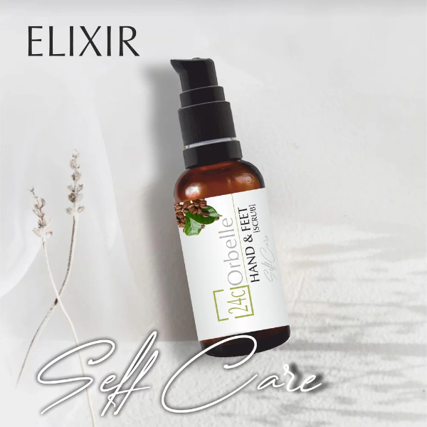24cOrbelle Elixir Hand & Feet Scrub, 50ML, Natural Exfoliating Treatment for Skin Texture and Elasticity - Image 3