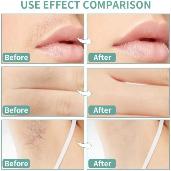 10PCS Hair Removal Wax Sticks,Face Waxing Strips for Women,Facial Wax Strips,Upper Lip Wax Strips,Eyebrow Waxing Strips,Portable and Convenient Face Wax Strips,Effective Lip Wax Strips for Cheeks - Image 2