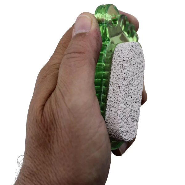 3 Pack Foot Pumice and Nail Brush - Assorted Colors - Image 3
