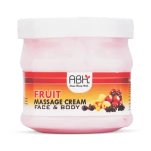 ABH Fruit Massage Cream for Skin Brightening & Deep Nourishment – Hydrating Face & Body Cream with Natural Fruit Extracts for Glowing Skin, Suitable for All Skin Types