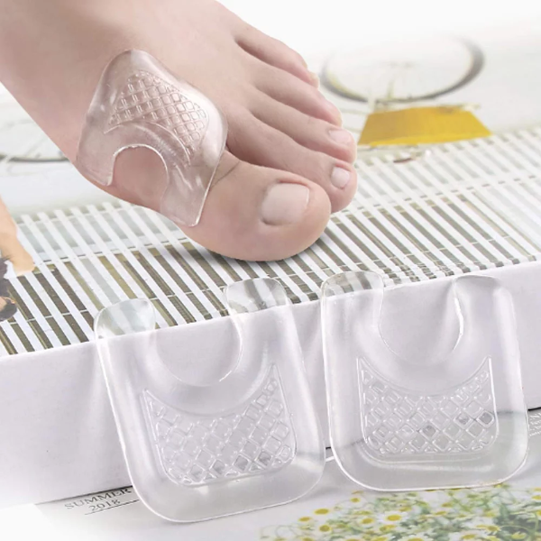 10 Pcs U-Shaped Gel Callus Pads, Waterproof Callus Protectors 1/8 from Rubbing on Shoes, Reusable Callus Cushions - Image 4