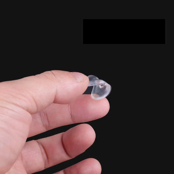 36 Pieces Clear Gel Oval Foot Corn Rings Gel Cushions Pads Caps Gel Oval Foot Corn Rings Gel Cushions Pads Caps Remover Shoes Sticker Foot Protector Self Adhesive Back Heel Sticker - Image 3