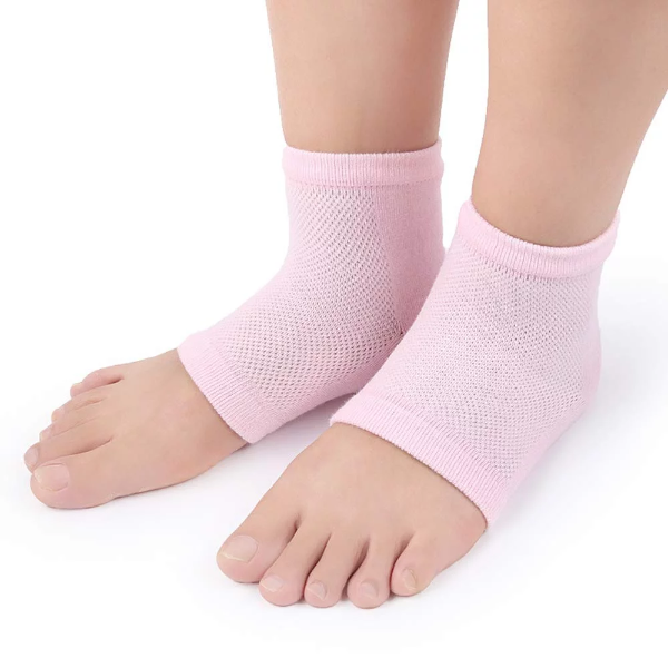 Moisturizing Gel Heel Socks Open Toe Socks for Dry Hard Cracked Heels Foot Skin Care tectors Pedicure Socks | 1 Pair - Image 4