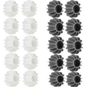 10Pcs Silica Gel Soft Laundry Ball Reusable,Washing Machine Special Reduces Clothing Wrinkles decontamination Anti-Winding Knotting,No Damage to Clothing wash Guard Ball Steamer Dryer Balls