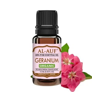 100% Pure Essential Oil Therapeutic Grade Natural [15ML] (Geranium)