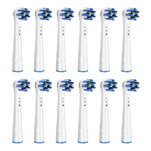 12Pcs/Set Replaent Toothbrush Heads Compatible with un Sensitive Gum Care Brush Heads