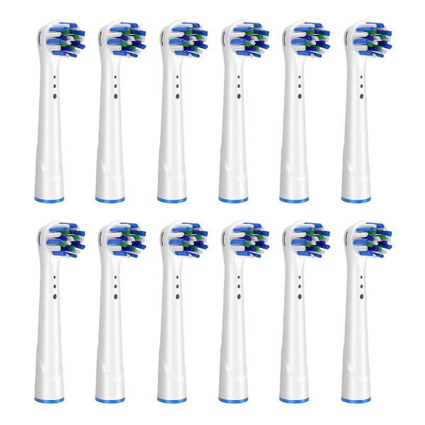 12Pcs/Set Replaent Toothbrush Heads Compatible with un Sensitive Gum Care Brush Heads