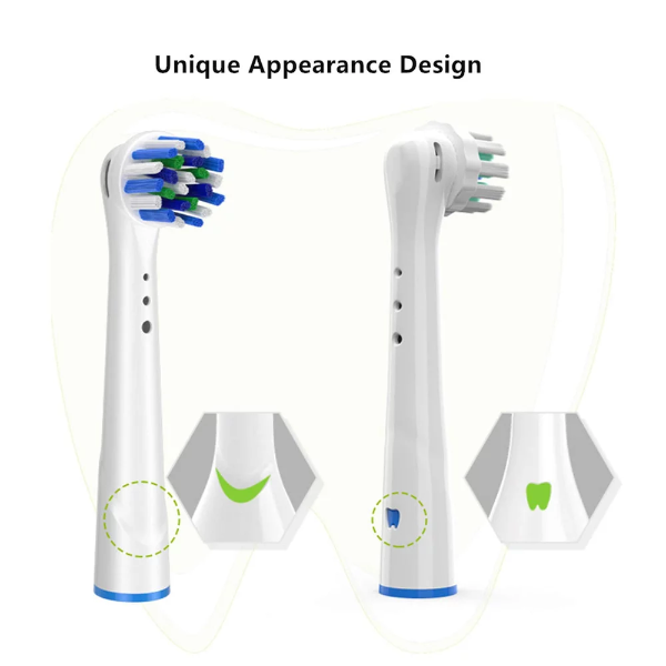 12Pcs/Set Replaent Toothbrush Heads Compatible with un Sensitive Gum Care Brush Heads - Image 4