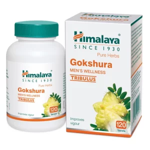 Himalaya Herbals Gokshura (Tribulus Terrestris) 250 mg – 120 Capsules for Men’s Wellness, Strength, Stamina & Vitality Boost