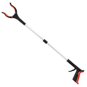 2022Newest Grabber Reacher Tool, 360 Rotating Head, Wide Jaw, 32" Foldable, Lightweight Handy Trash Claw Grabber for Elderly, Reaching Assist Tool for Trash Pick Up, Litter Picker, Arm Extension