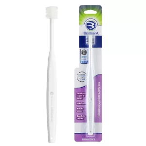 1 Count : HartFelt Sensitive 360 Toothbrush (1 Count)Great for Diabetics, Seniors, and those with Dry Mouth