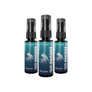 AADAR EN-DURE Ayurvedic Massage Oil for Men (30ml x 3 Pack) – Herbal Oil with 10 Ayurvedic Herbs, Shilajit & Musli, Traditional Vedic Formulation for Daily Wellness & Body Massage