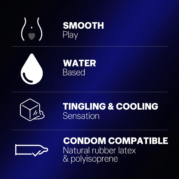 Durex Play Intense Tingling Lubricant Gel (50 ML, Pack of 2) – Water-Based Personal Lube for Enhanced Sensation, Cooling & Tingling Effect for Increased Intimacy and Pleasure - Image 2