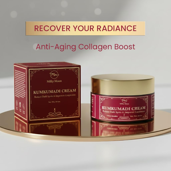 Kumkumadi Night Cream for Pigmentation & Dark Spots 50g | Ayurvedic Skin Brightening & Anti-Aging Cream | Reduces Wrinkles, Melasma & Dark Circles | For Men & Women | Paraben Free - Image 2