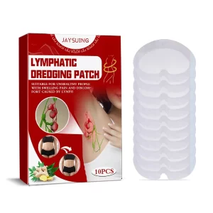 10Pcs Underarm Neck Lymphatic Dredging Patches Herbal Extraction Exl Toxin Relieve Swelling Sculpt Body FNHY