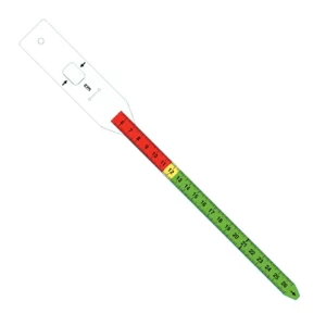 3S 26cm Mid upper arm circumference (MUAC) for Child, Deluxe Quality, PVC, Reusable (Set of 10)
