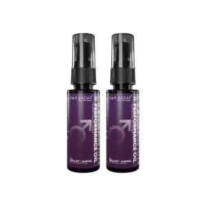 AADAR Performance Ayurvedic Oil for Men (30ml x 2 Pack) – Herbal Massage Oil for Energy, Strength, Confidence & Daily Fatigue Relief