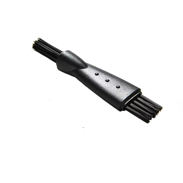 10pcs Mens Electric Shaver Cleaning Brush Hair Remover Shaving Razor Brush Replacement Brushes - Black - Image 2