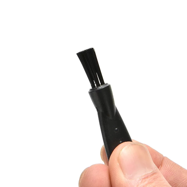 10pcs Mens Electric Shaver Cleaning Brush Hair Remover Shaving Razor Brush Replacement Brushes - Black - Image 4
