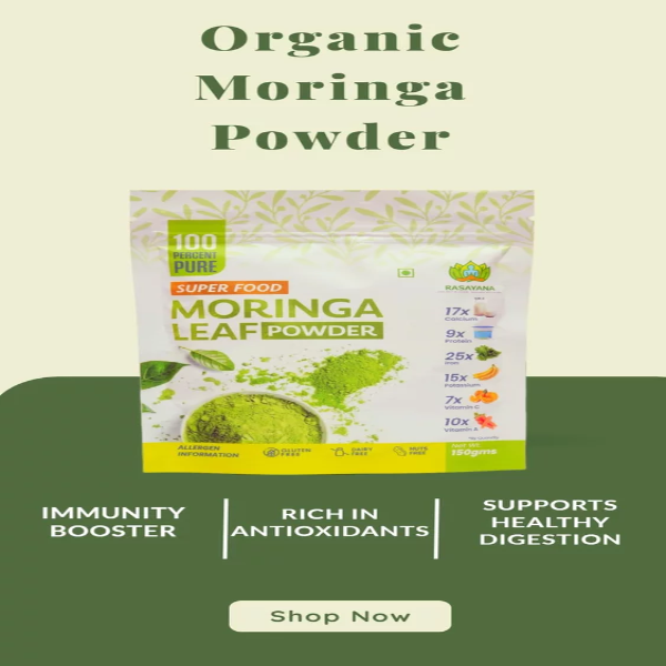100% Pure Moringa Leaf Powder, 150g, Super Food, Gluten Free, Dairy Free, Nuts Free. - Image 4