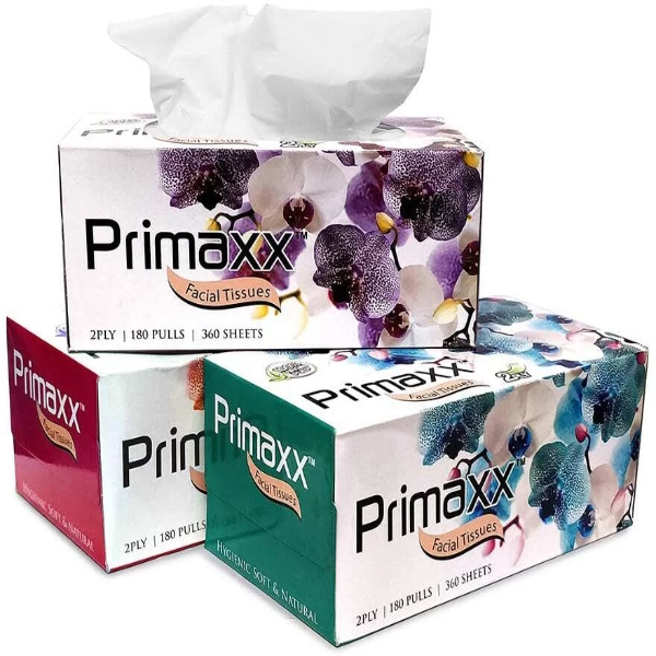 180 PULL 2 PLY 3 IN 1 PX FT Pack 3 Dry Tissue Super Soft Facial Tissue Multipurpose tissue personal care, bedside, dressing table, office,car,disposable facial tissues - Image 2