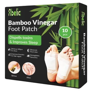 Abelia Premium Detox Foot Patches – Natural Cleansing Foot Pads for Stress Relief, Better Sleep & Foot Pain Relief | Herbal Detox Sleep Patch for Men & Women (Pack of 1)