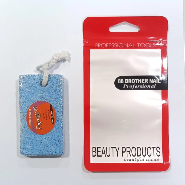 88 Brother Pumice Stone BPS-02C – Natural Foot Scrubber for Dead Skin & Callus Removal - Image 2