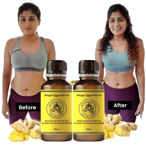 67Stores 100% Natural Ginger Essential Oil (30ml Pack of 2) – Organic Aromatherapy & Body Massage Essential Oil Serum