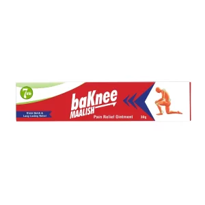7vik Baknee Maalish Pain Relief Ointment 30g – Relief for Back, Shoulder, Neck, Wrist, Knee & Joint Discomfort