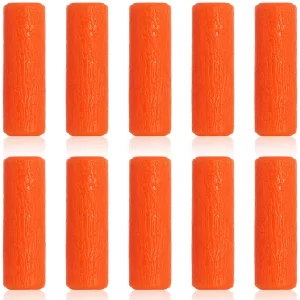 10 Pieces Aligner Chewies for Aligner Chompers Aligner Trays Seater Chewies (Orange)