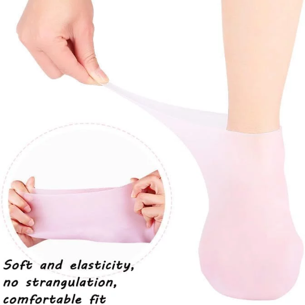 1 Pairs Overnight Moisturizing Socks, Moisturizing Spa Socks, Overnight Absorption, For Dry, Cracked Feet, For Men and Women - Image 2