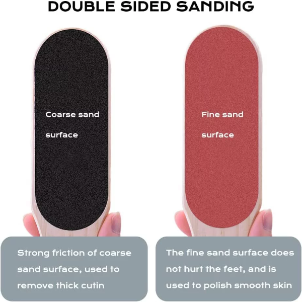 4-in-1 Foot Pedicure Brush with Foot Scraper & File – Callus Remover, Dead Skin Exfoliator for Soft & Smooth Feet (Pack of 1) - Image 3