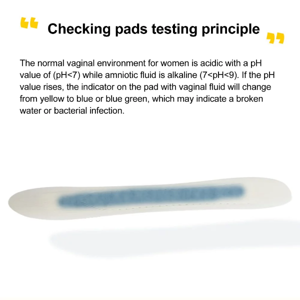 3nh PH Test Strips, High Sensitivity Amniotic Fluid Test Strips Clean Individually Packaged for Maternity - Image 4