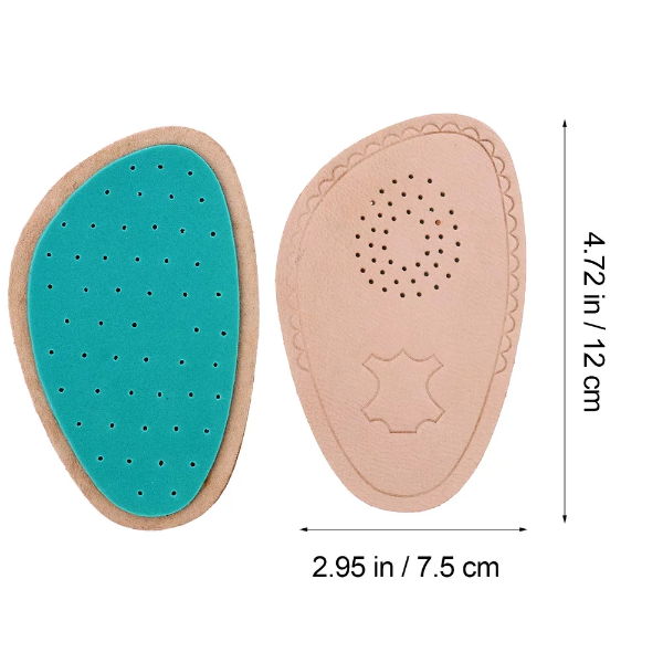 1 Pair of Soft Front Palm Pad Invisible High- Heel Insole Anti- Slip Half Sole Mat Accessory - Image 4