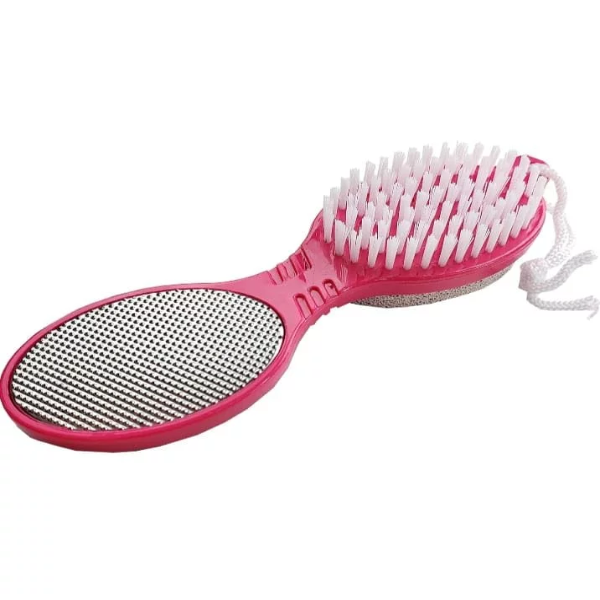 4-in-1 Pedicure Stick – 4-Sided Pedicure Paddle Tool for Callus Removal, Foot Scrubbing, Exfoliation & Smooth Soft Feet Care