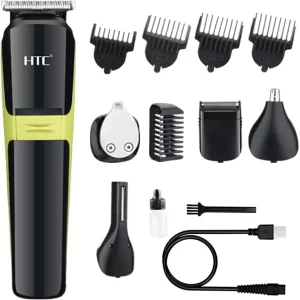 10-in-1 Professional Hair Clipper for Men, Body, Nose and Ear Trimmer, Precision Hair Trimmer, Beard Trimmer AT1326