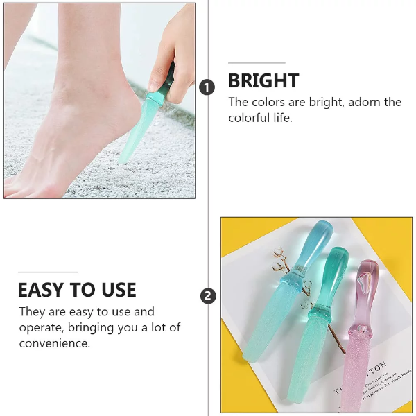 3pcs Practical Foot File Rasps Professional Pedicure Callus Removers Decor - Image 3